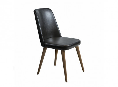 Ameublement de luxe nouvelle sellerie de chaise Mobilier noir Chaises de designer Salle à manger